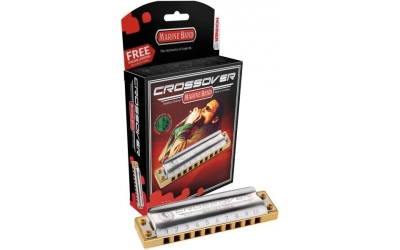 HOHNER Marine Band Crossover E (M2009056X) - губная гармошка тональность E
