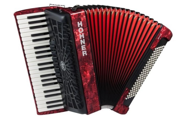 HOHNER The New Bravo III 120 (A16831) red - аккордеон