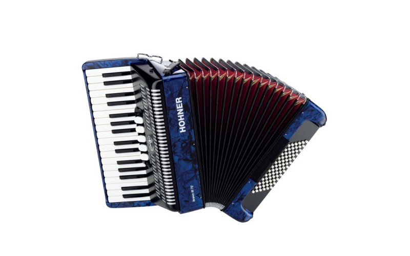 HOHNER The New Bravo III 72 (A16641) dark blue - аккордеон 3/4