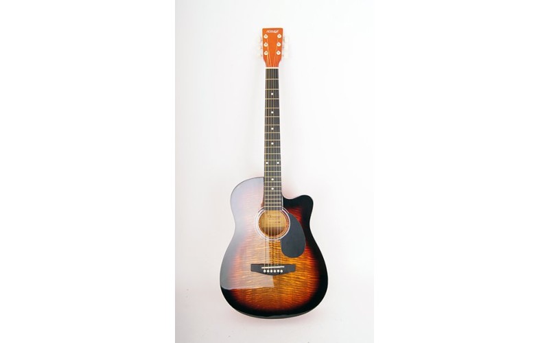 HOMAGE LF-3800CT SB Фольковая гитара вырез