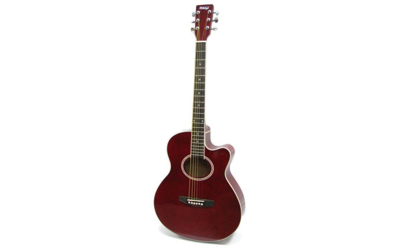 HOMAGE LF-401C R Фольковая гитара с вырезом