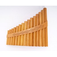 HORA Panpipe 15 alto Пан-флейта (флейта пана) 15 трубок альт g1-g3 Hora