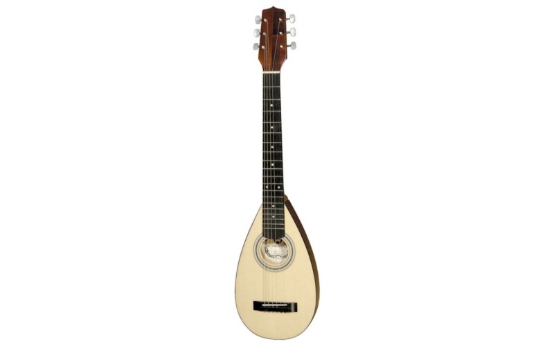 HORA S1250 Travel Guitar Гитара овальная с чехлом