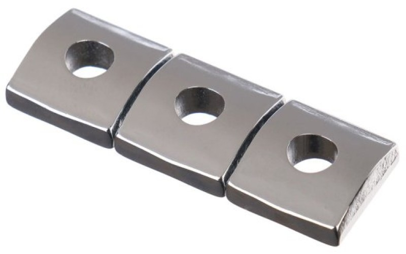 Hosco H-FR-PC Чашка топ-лока, 3шт, хром