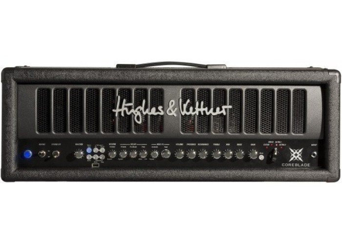 HUGHES & KETTNER Coreblade ламповый гитарный усилитель 100 Вт c 3 цифровыми блоками эффектов. 4 кан