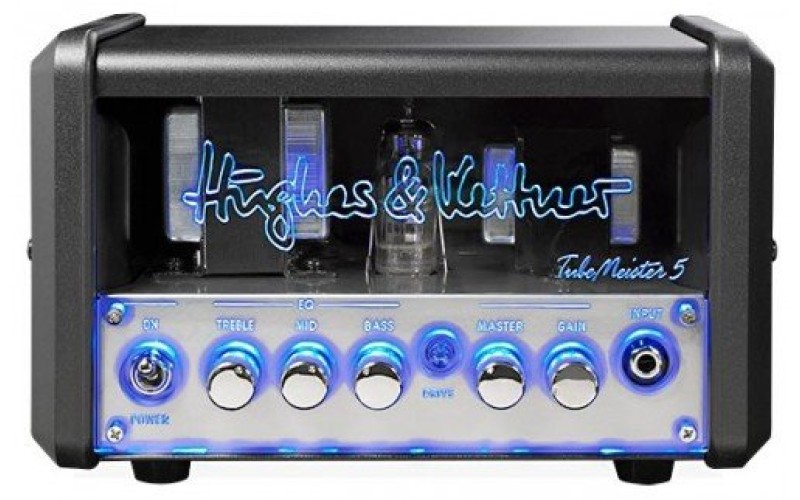 HUGHES & KETTNER TubeMeister 5 Head Портативный ламповый гитарный усилитель, 1канал,5 Вт,3-полосный 