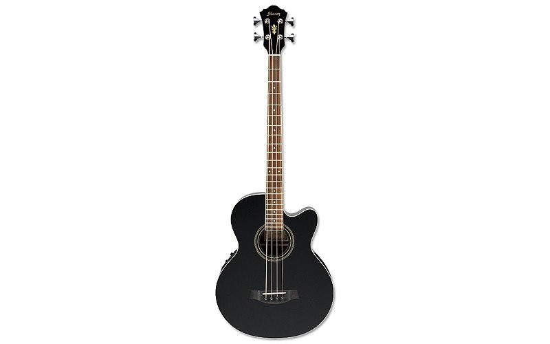 IBANEZ AEB8E BLACK электроакустическая бас-гитара