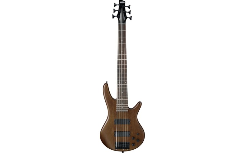 IBANEZ GIO GSR206B-WNF WALNUT FLAT - 6-струнная бас-гитара