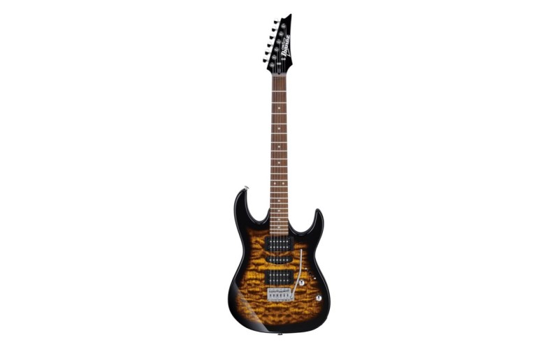 IBANEZ GRX70QA SB электрогитара, цвет санбёрст
