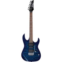 IBANEZ GRX70QA-TBB - электрогитара HSH с тремоло и кленовым топом