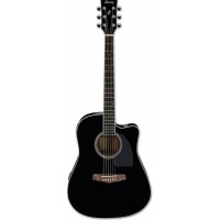 IBANEZ PF15ECE-BK - электроакустическая гитара