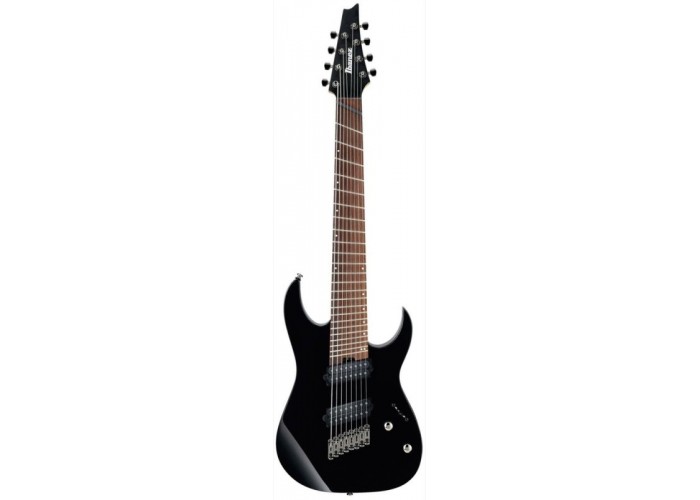 IBANEZ RGMS8-BK - мультимензурная 8-ми струнная электрогитара