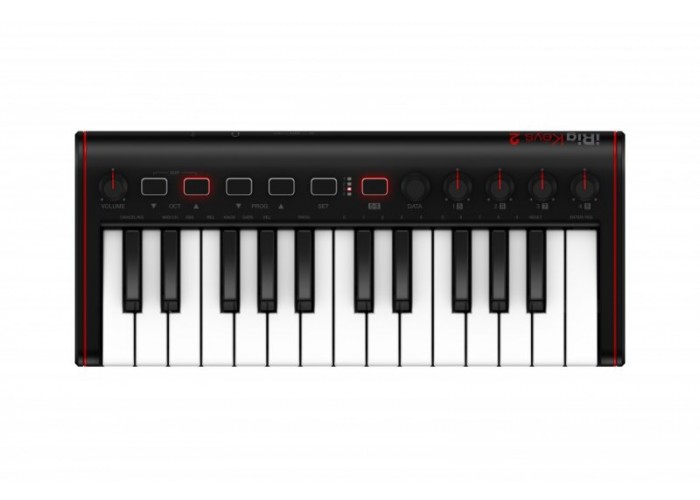 IK MULTIMEDIA iRig Keys 2 Mini USB MIDI-клавиатура для Mac и PC 25 клавиш