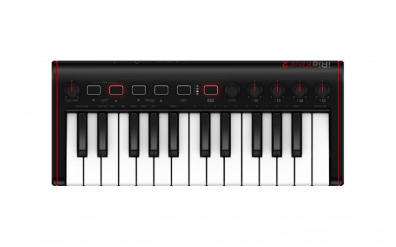 IK MULTIMEDIA iRig Keys 2 Mini USB MIDI-клавиатура для Mac и PC 25 клавиш