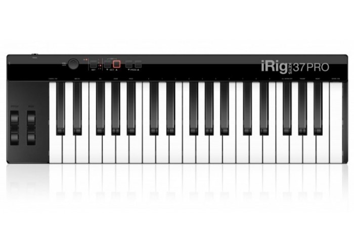 IK MULTIMEDIA iRig Keys 37 PRO USB MIDI-клавиатура для Mac и PC, 37 полноразмерных клавиш