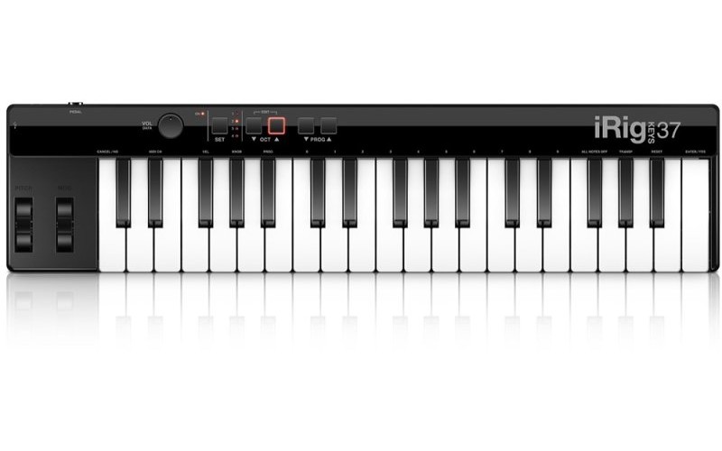 IK MULTIMEDIA iRig Keys 37 USB MIDI-клавиатура для Mac и PC, 37кл