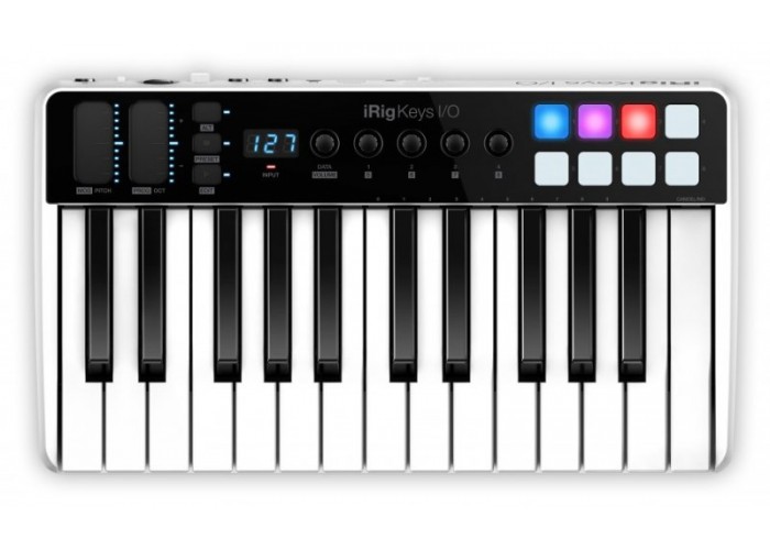 IK MULTIMEDIA iRig Keys I/O 25 продакшн-станция для iOS, Mac и PC