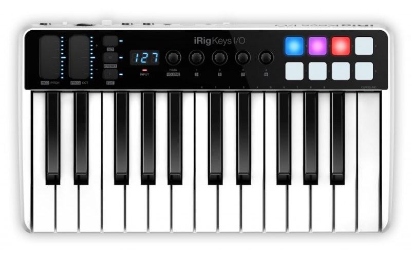 IK MULTIMEDIA iRig Keys I/O 25 продакшн-станция для iOS, Mac и PC