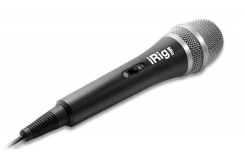 IK Multimedia iRig-Mic Микрофон для iOS/Android устройств