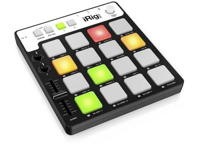 IK MULTIMEDIA iRig Pads MIDI MIDI контроллер с пэдами для iOS, Mac и PC
