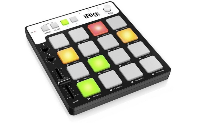 IK MULTIMEDIA iRig Pads MIDI MIDI контроллер с пэдами для iOS, Mac и PC