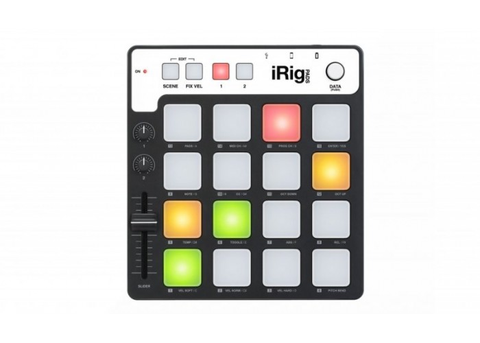 IK MULTIMEDIA iRig Pads MIDI MIDI контроллер с пэдами для iOS, Mac и PC