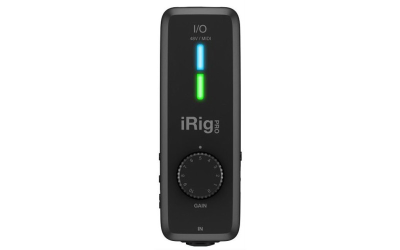 IK MULTIMEDIA iRig Pro I/O компактный аудио/midi интерфейс для iOS, Mac и PC