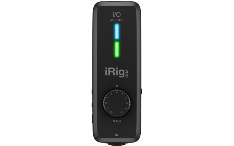 IK MULTIMEDIA iRig Pro I/O компактный аудио/midi интерфейс для iOS, Mac и PC