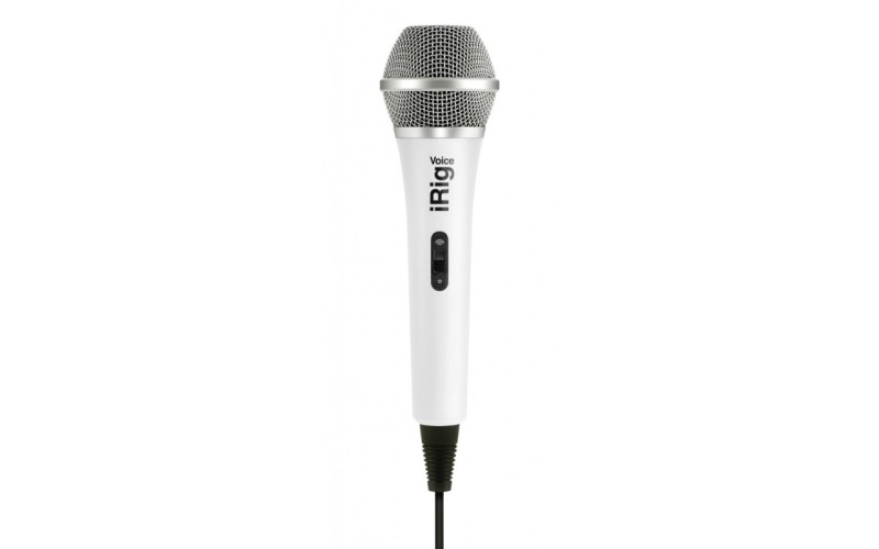 IK Multimedia iRig-Voice-White Микрофон для iOS/Android устройств