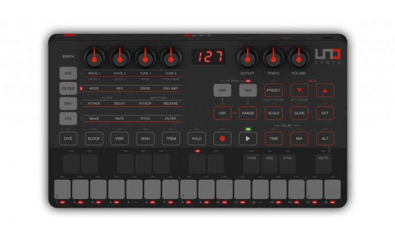 IK MULTIMEDIA UNO Synth монофонический аналоговый синтезатор