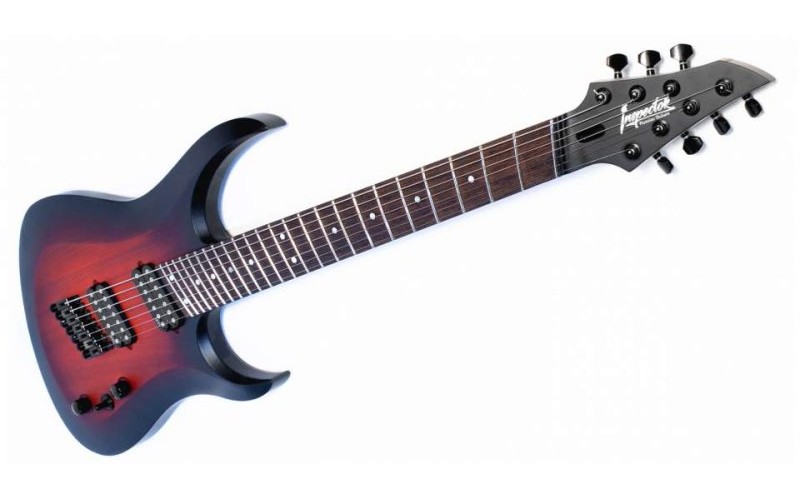 Inspector Shturm-7-ms-red-burst Электрогитара 7-струнная мультимензурная, красный санберст