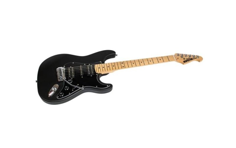 Inspector Strateg-Black-Matter Электрогитара, черная