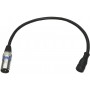 Involight BAR CABLE DMX IN - переходник с влагозащищённого разъёма на XLR3, 40 см