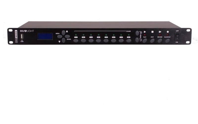 INVOLIGHT DMXREC512 - записывающее устройство DMX-512 (рекордер), 8 чейзов (512Мб), USB, RJ45, RS232