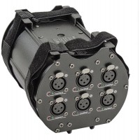 Involight DMXS6 - сплиттер DMX сигнала, 1 вход XLR, 6 выходов XLR, гальваническая развязка