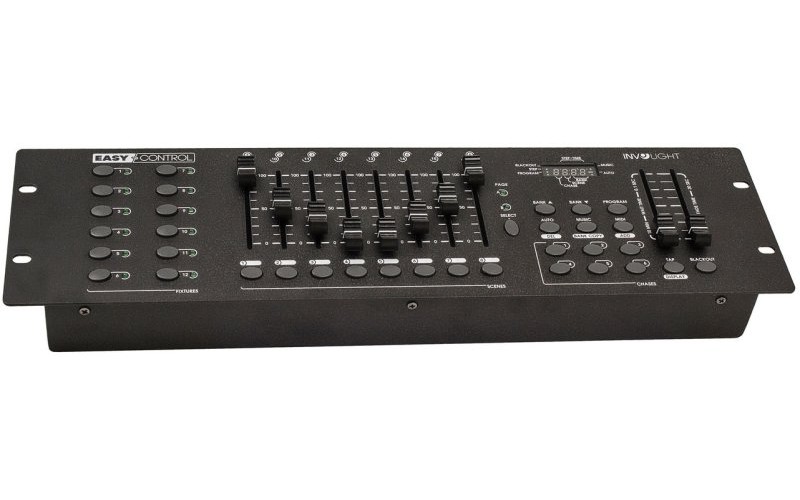 Involight EASYControl - Контроллер DMX-512, 12 приборов/16 каналов, MIDI-вход