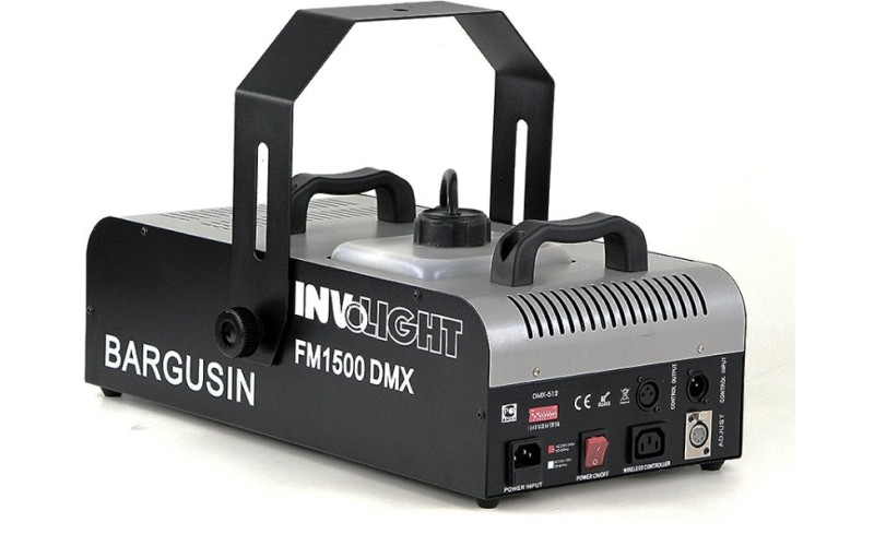 Involight FM1500DMX - генератор дыма 1500 Вт, DMX-512, пульт ДУ