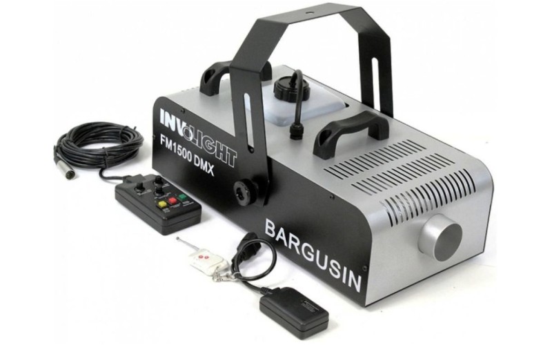 Involight FM1500DMX - генератор дыма 1500 Вт, DMX-512, пульт ДУ
