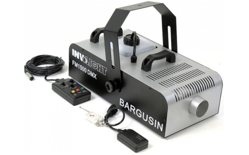 Involight FM1500DMX - генератор дыма 1500 Вт, DMX-512, пульт ДУ