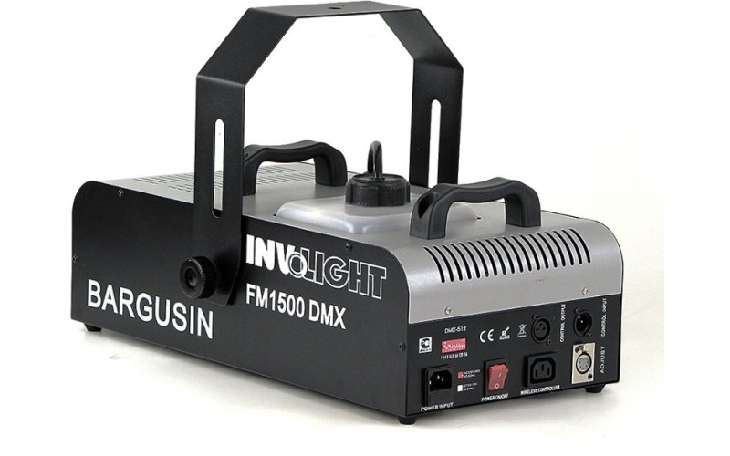 Involight FM1500DMX - генератор дыма 1500 Вт, DMX-512, пульт ДУ