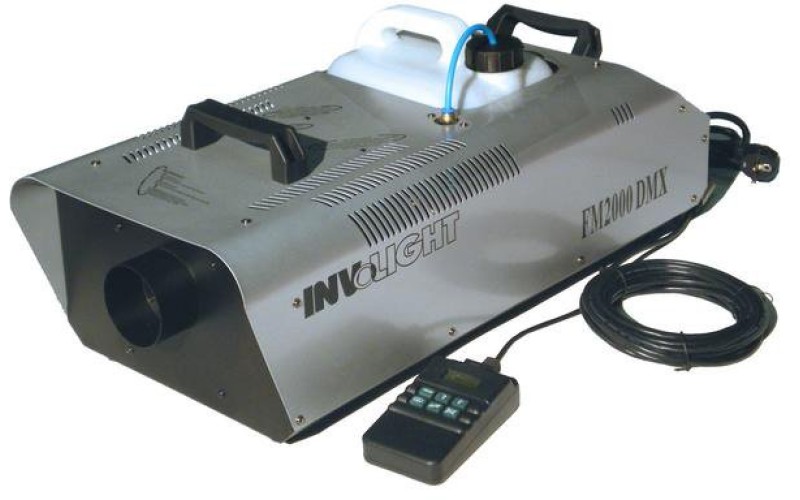 Involight FM2000DMX - генератор дыма 2000 Вт, DMX-512, проводной пульт c ЖК экраном