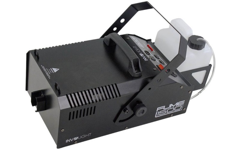 Involight Fume1500DMX - Генератор дыма 1600Вт. Беспроводной пульт ДУ, DMX 512-1канал