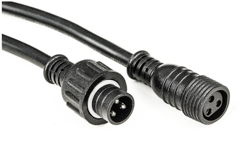INVOLIGHT IP65DMX01 - кабель DMX  удлинительный 1м, IP65,  для IPPAR1818 /COBAR1220