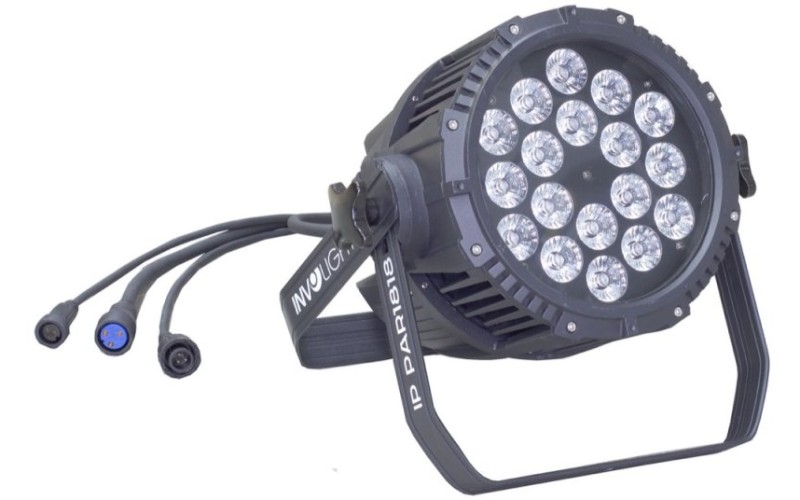 Involight IPPAR1818 - всепогодный светодиодный прожектор 18 шт. RGBWA 12 Вт, DMX-512