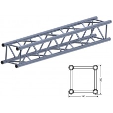 Involight ISX-29-100 - Ферма квадратная, прямая, 1 м, 290 мм, труба 50 мм (4 шт CC29SET в комплекте)