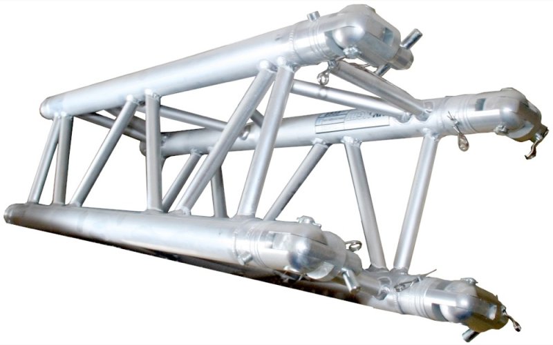 Involight ISX H1000 - Ферма квадратная, прямая, с шарнирными втулками, 1 м, 290 мм, труба 50 мм