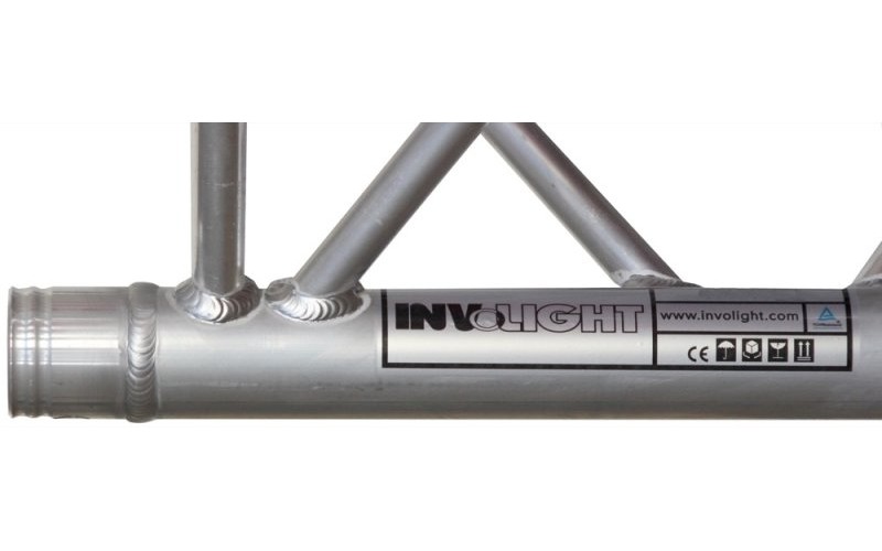 Involight ITX-29-200 - Ферма треугольная, прямая, 2 м, 290 мм, труба 50 мм (3 шт CC29SET)