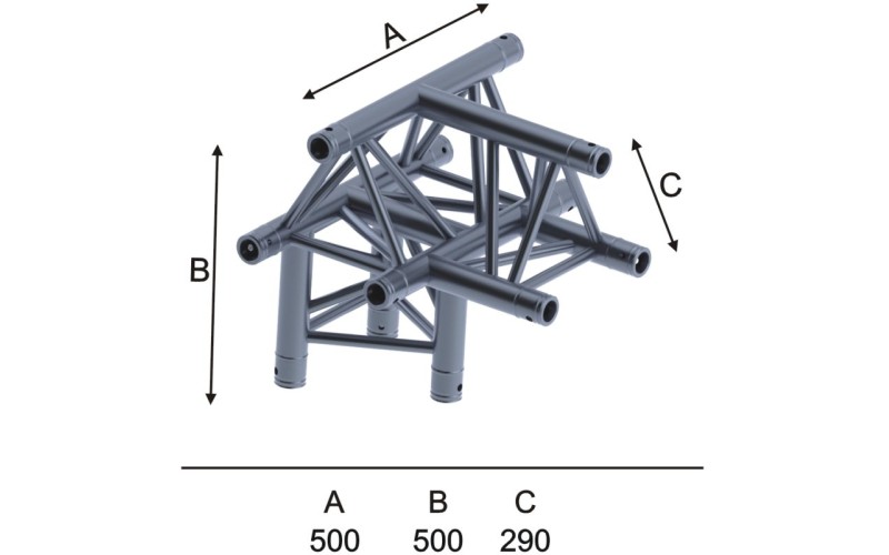 Involight ITX29-C22 - Модуль для 4-х ферм , треугольн., 290х500 (12 шт CC29SET)
