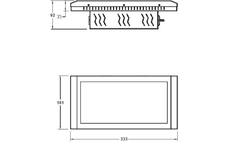 Involight LED STROB500 - светодиодный стробоскоп, SMD 5050 (648 шт.), цвет белый