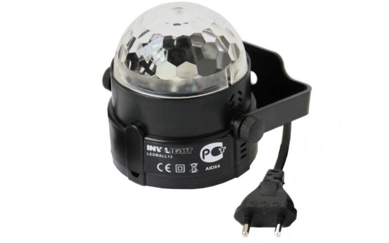 Involight LEDBALL13 - LED световой эффект, 3 шт. RGB 1 Вт, звуковая активация, авто